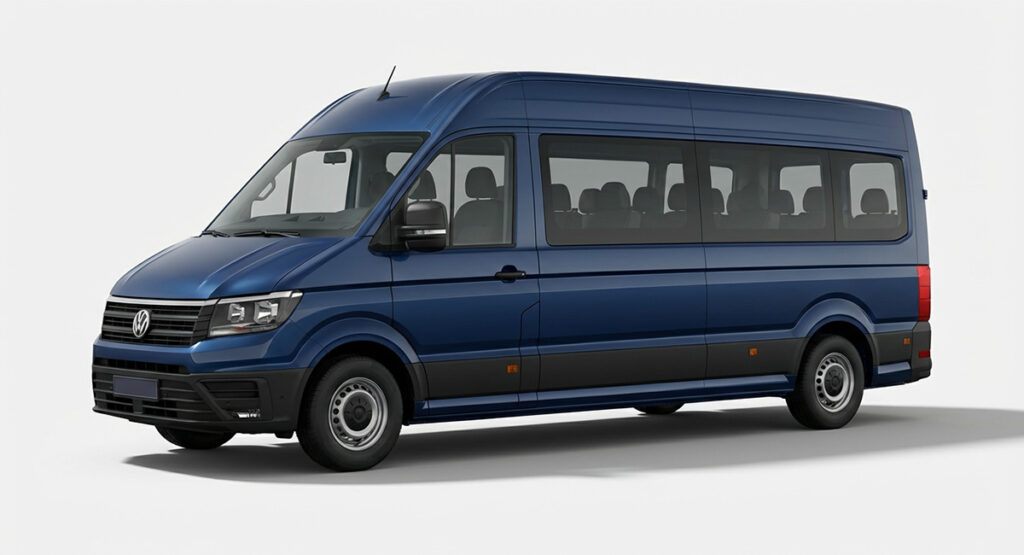 Marathon Coach Hire - 16 seat modern VW minibus for hire